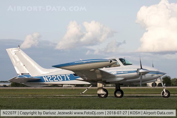 N2207F, 1966 Cessna 310L C/N 310L-0007, Cessna 310L  C/N 310L-0007, N2207F