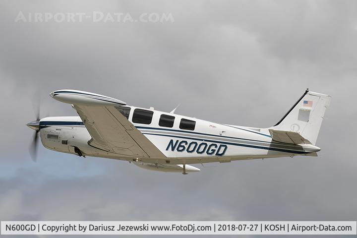 N600GD, Raytheon Aircraft Company A36 Bonanza C/N E3561, Raytheon A36 Bonanza  C/N E3561, N600GD