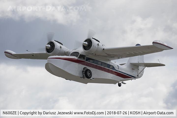 N600ZE, 1943 Grumman G-21A Goose C/N B-100, Grumman G-21A Goose  C/N B-100, N600ZE