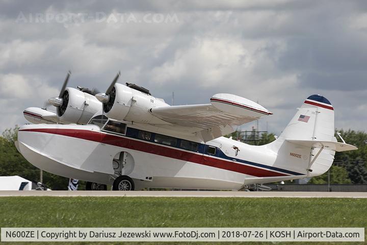 N600ZE, 1943 Grumman G-21A Goose C/N B-100, Grumman G-21A Goose  C/N B-100, N600ZE