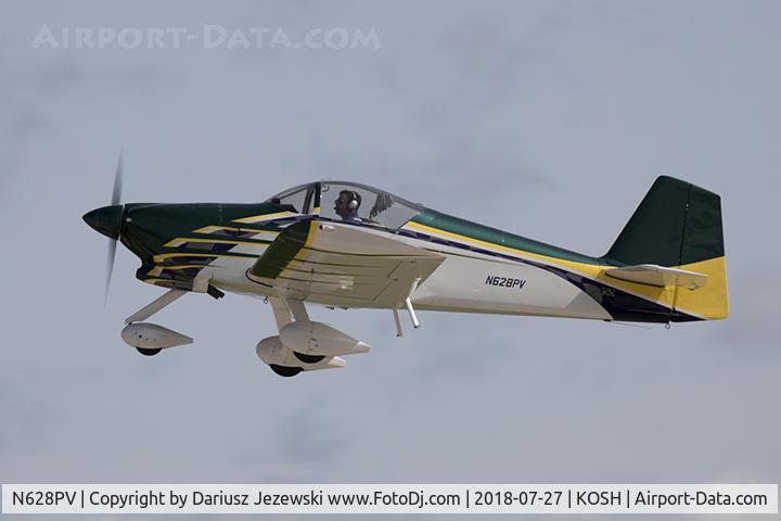 N628PV, 2000 Vans RV-6A C/N 24279, Vans RV-6A  C/N 24279, N628PV