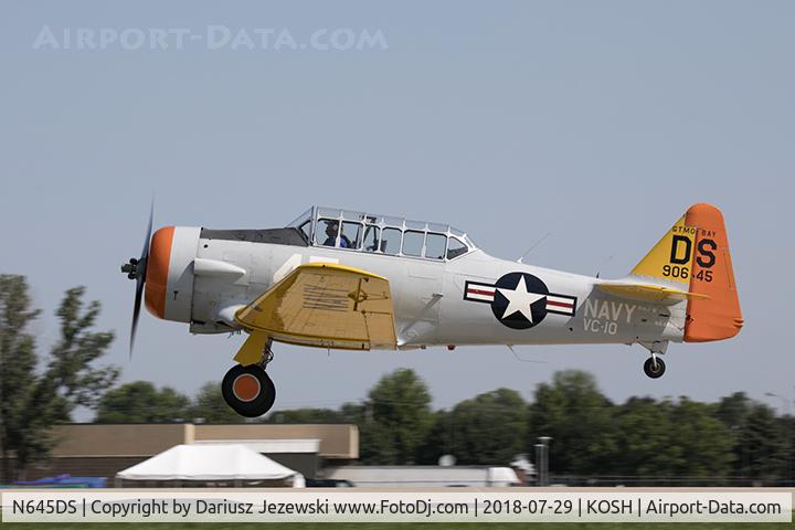 N645DS, 1944 North American SNJ-5 Texan Texan C/N 88-17678, North American SNJ-5 Texan  C/N 88-17678, N645DS