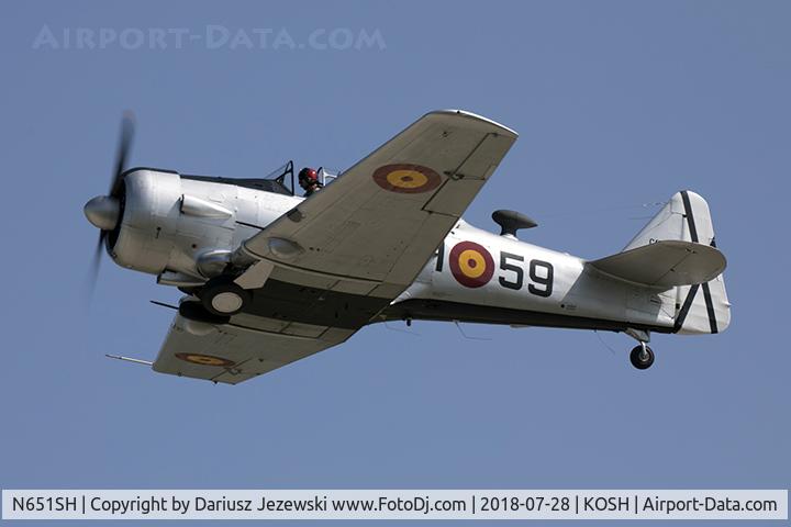 N651SH, 1944 North American T-6G Texan C/N 168-409, North American T-6D Texan  C/N 49-3305, N651SH