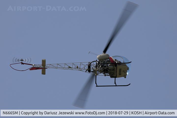 N666SM, Bell 47G-3B-1 Sioux C/N 3533, Bell 47G-3B-1  C/N (66-4292) 3533, N666SM