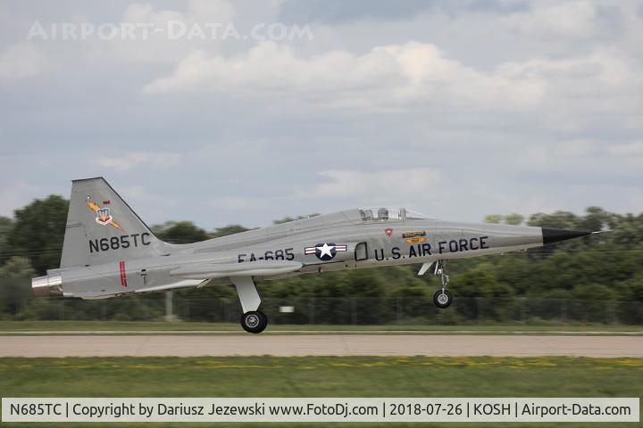 N685TC, 1968 Northrop RF-5A Freedom Fighter C/N 1009, Northrop F-5A Freedom Fighter  C/N 1009, N685TC