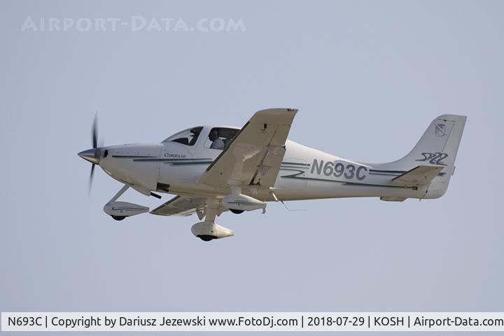 N693C, 2002 Cirrus SR22 C/N 0438, Cirrus SR22  C/N 438, N693C