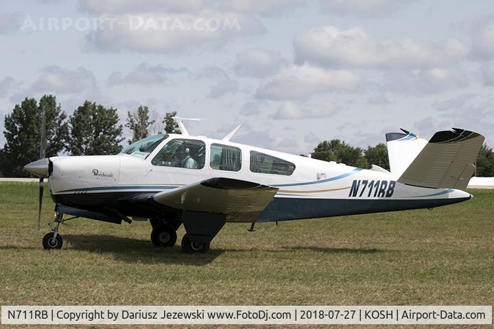 N711RB, 1969 Beech V35A Bonanza C/N D-9015, Beech V35 BonanzaA  C/N D-9015, N711RB