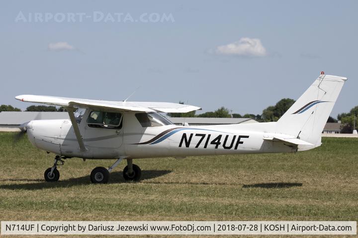 N714UF, 1977 Cessna 152 C/N 15279438, Cessna 152  C/N 15279438, N714UF