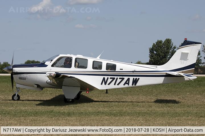 N717AW, 2007 Hawker Beechcraft Corp G36 Bonanza C/N E-3812, Hawker Beechcraft Corp G36 Bonanza  C/N E-3812, N717AW