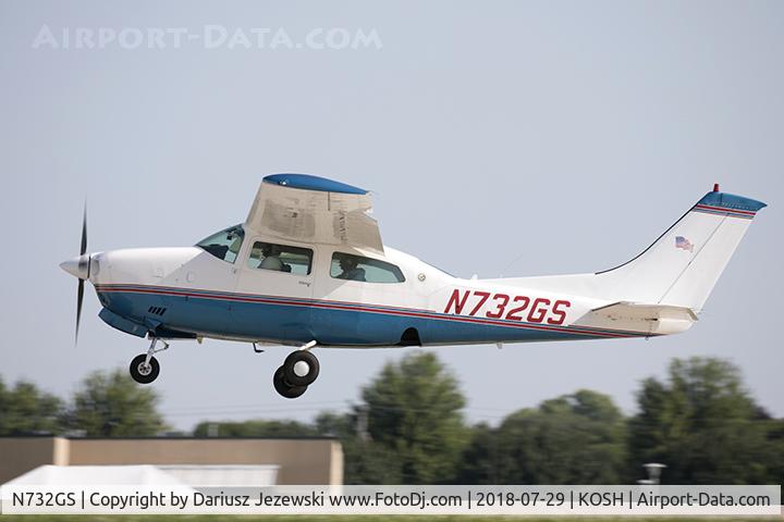 N732GS, 1976 Cessna T210L Turbo Centurion C/N 21061507, Cessna T210L Turbo Centurion  C/N 21061507, N732GS