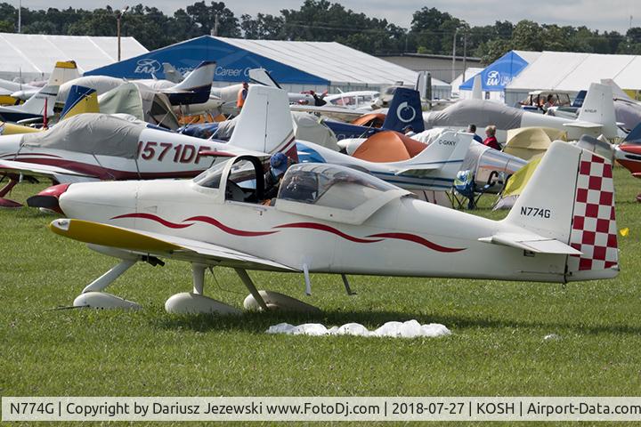 N774G, 2006 Vans RV-6A C/N 001, Vans RV-6A  C/N 1, N774G