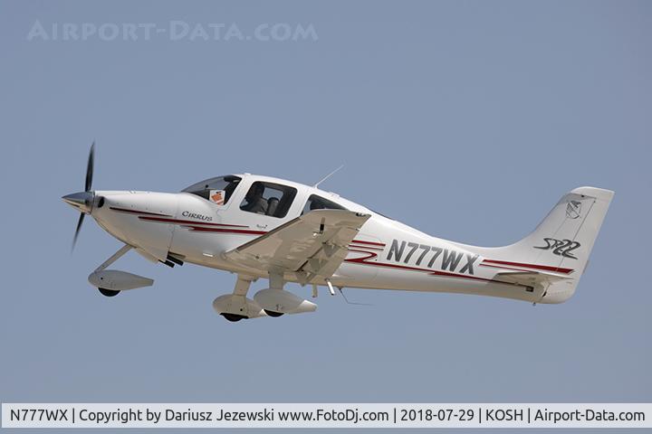 N777WX, 2003 Cirrus SR22 C/N 0452, Cirrus SR22  C/N 452, N777WX