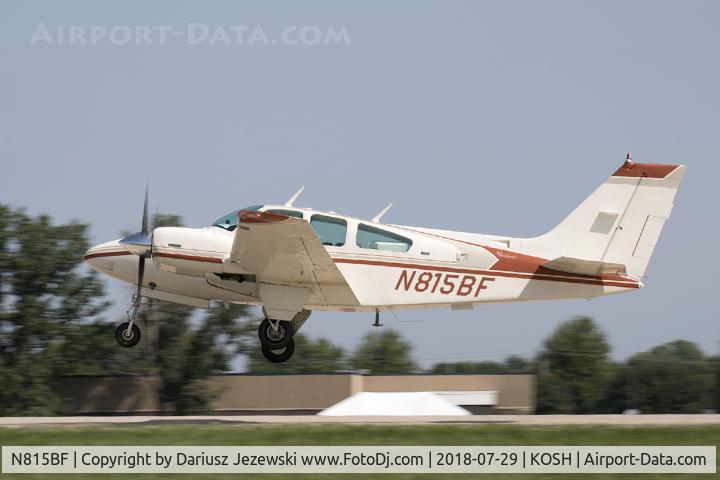 N815BF, 1974 Beech 95-B55 Baron Baron C/N TC-1659, Beech 95-B55 Baron  C/N TC-1659, N815BF