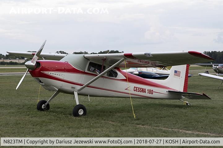 N823TM, 1955 Cessna 180 Skywagon C/N 32140, Cessna 180 Skywagon  C/N 32140, N823TM