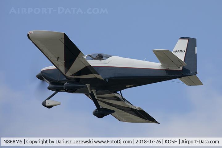 N868MS, Just Aircraft Escapade C/N JAESC0044, Just Aircraft Escapade  C/N JAESC0044, N868MS
