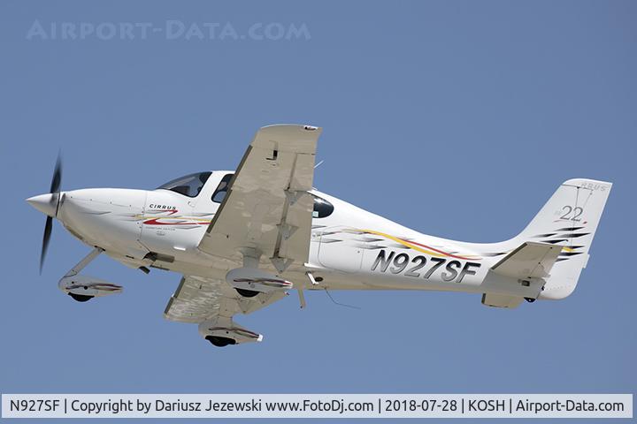 N927SF, 2006 Cirrus SR22 C/N 2238, Cirrus SR22  C/N 2238, N927SF