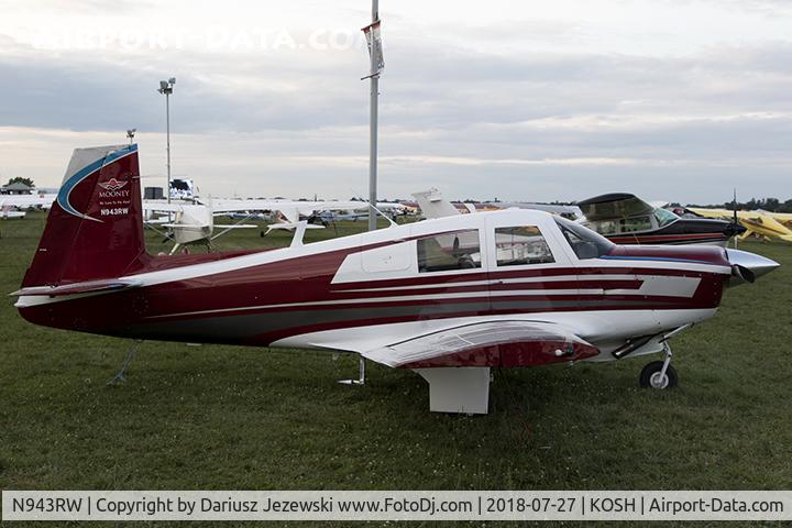 N943RW, 1966 Mooney M20E C/N 929, Mooney M20E Chapparal  C/N 929, N943RW