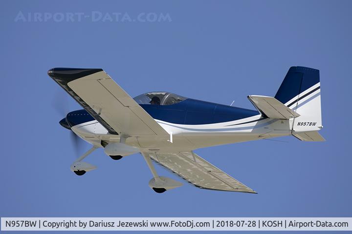 N957BW, 2015 Vans RV-7A C/N 74124, Vans RV-7A  C/N 74124, N957BW