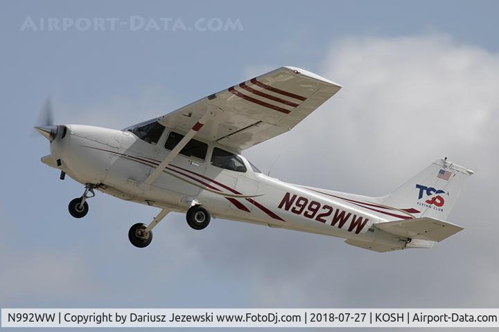 N992WW, 1999 Cessna 172R C/N 17280717, Cessna 172R Skyhawk  C/N 17280717, N992WW