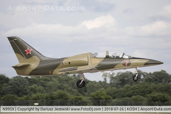 N995X, 1983 Aero L-39C Albatros C/N 332507, Aero Vodochody L-39 Albatros  C/N 332507, N995X