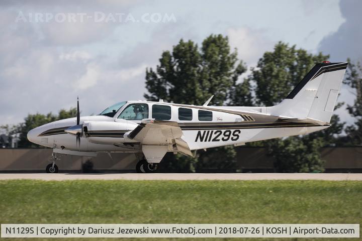 N1129S, 1997 Raytheon Aircraft Company 58 C/N TH-1812, Raytheon G58 Baron  C/N TH-1812, N1129S