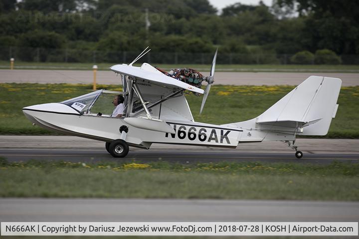 N666AK, 2011 Progressive Aerodyne SeaRey LSX C/N 1LK497C, Progressive Aerodyne Searey LSX  C/N 1LK497C, N666AK