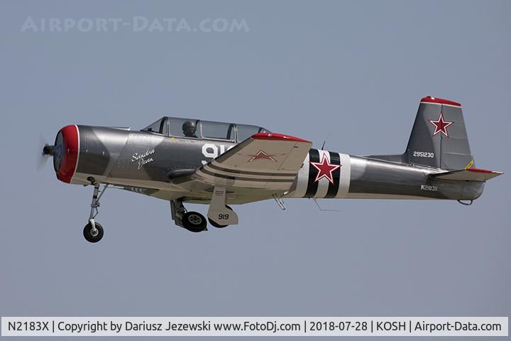 N2183X, Nanchang CJ-6 C/N 2951230, Nanchang CJ-6  C/N 2951230, N2183X