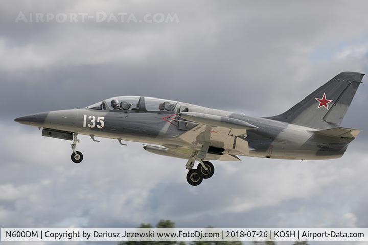 N600DM, 1984 Aero L-39 Albatros C/N 432935, Aero Vodochody L-39 Albatros  C/N 432935, N600DM