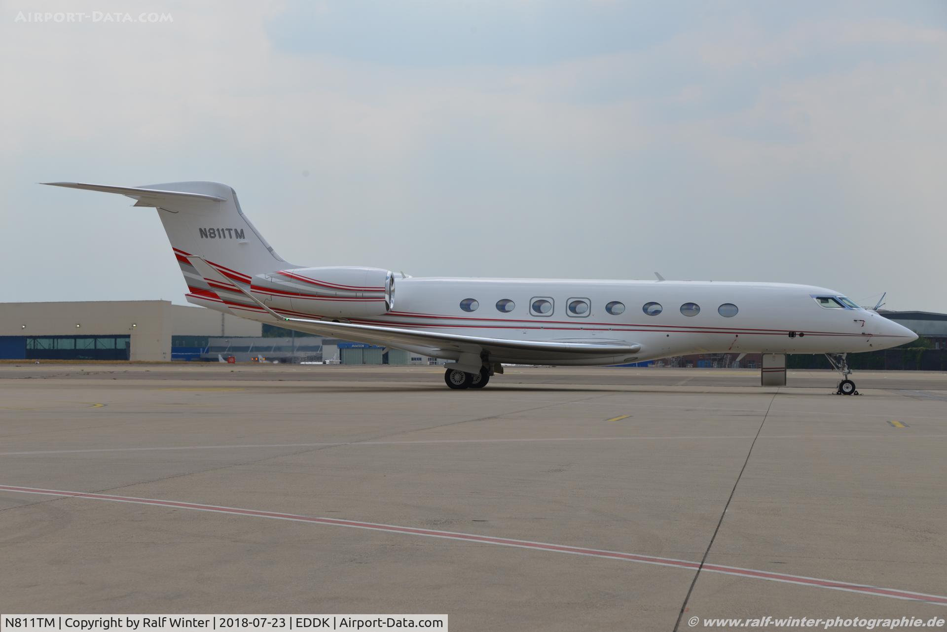 N811TM, 2016 Gulfstream Aerospace G650 (G-VI) C/N 6251, Gulfstream Aerospace GVI G650ER - Airflite Way Long Beach - 6281 - N811TM - 23.07.2018 - CGN
