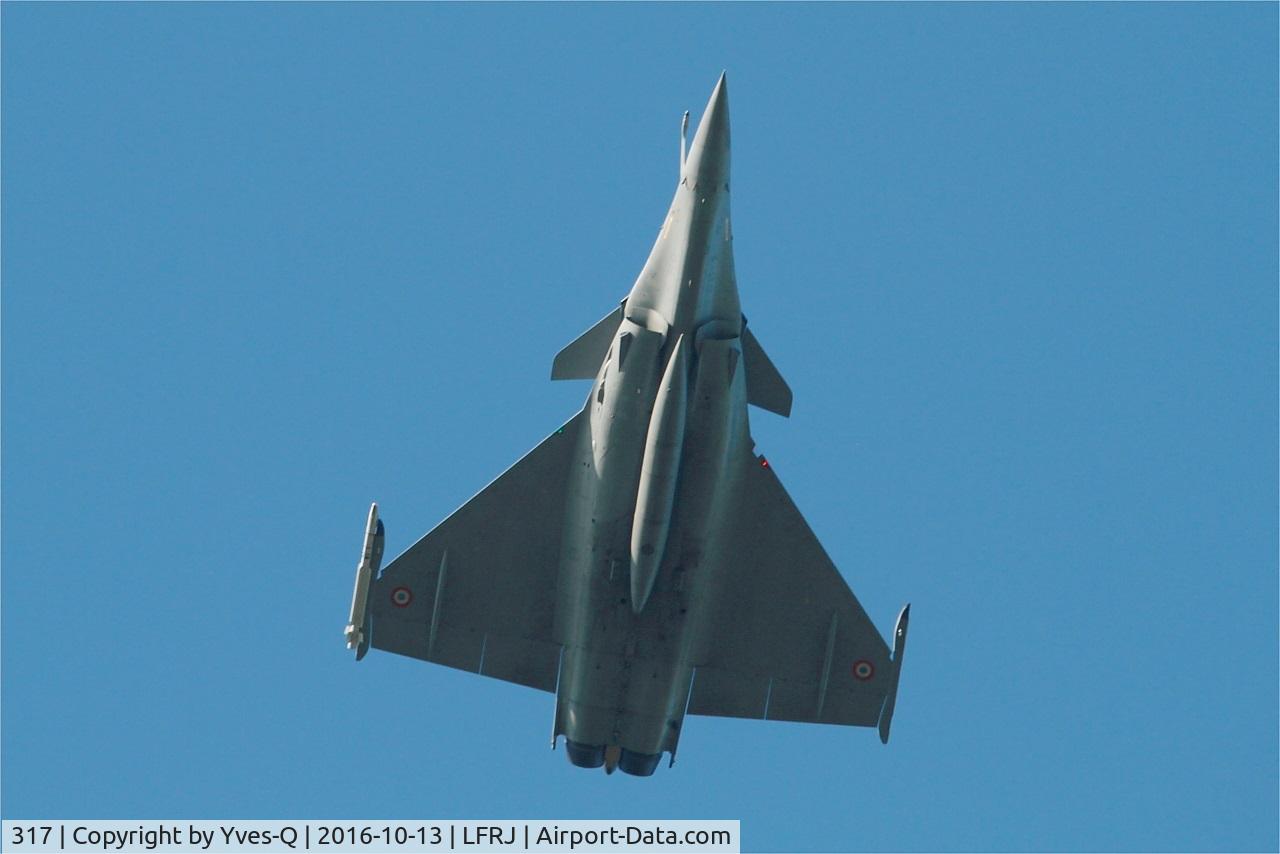 317, Dassault Rafale B C/N 317, Dassault Rafale B,  Flight over Landivisiau naval air base (LFRJ)