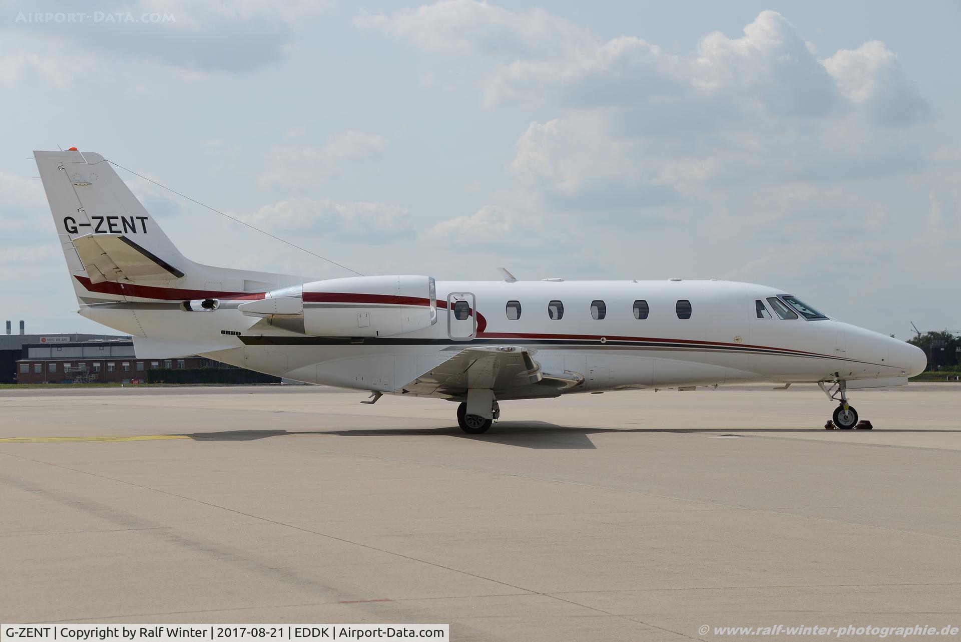 G-ZENT, 2008 Cessna 560XL Citation XLS C/N 560-5756, Cessna 560XL Citation XLS - Jet Aircraft Ltd Sevenoaks - 5605756 - G-ZENT - 21.08.2017 - CGN