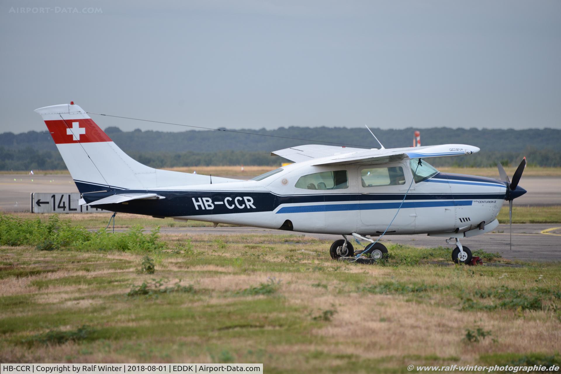 HB-CCR, 1979 Cessna T210N Turbo Centurion C/N T21063489, Cessna T210N Turbo Centurion 2 - Haltergemeinschaft Airplay - 21063489 - HB-CCR - 01.08.2018 - CGN
