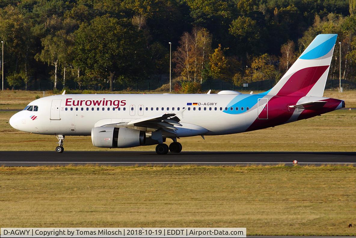 D-AGWY, 2013 Airbus A319-132 C/N 5941,         