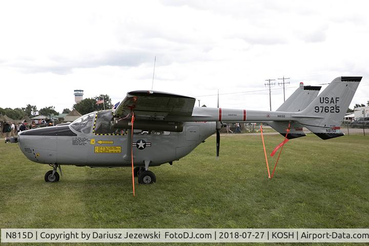 N815D, 1969 Cessna M337B (O-2A) Super Skymaster C/N 337M-0423 (69-7625), Cessna M337B  C/N 337-M0423, N815D
