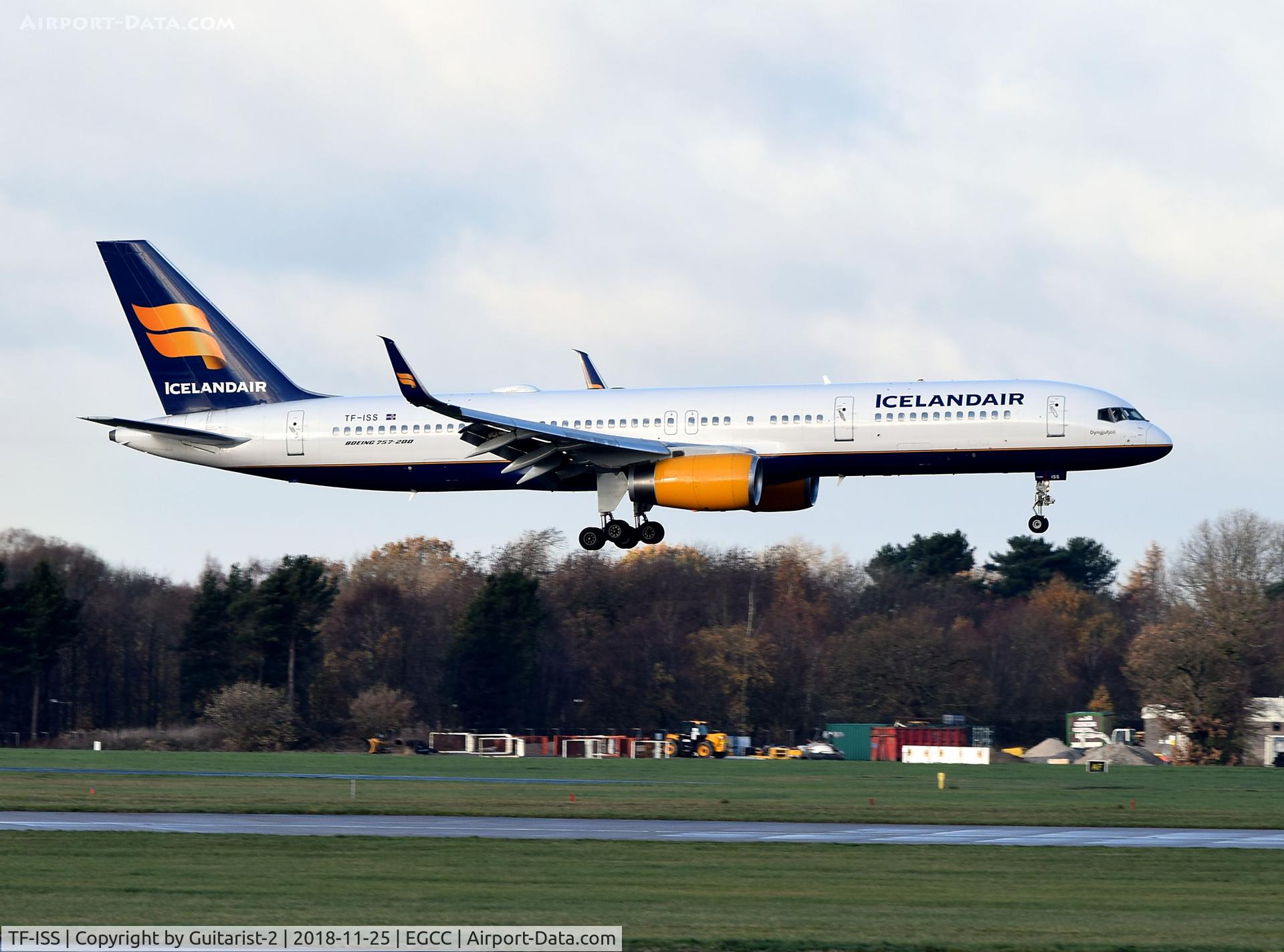 TF-ISS, 1996 Boeing 757-223 C/N 27447, At Manchester