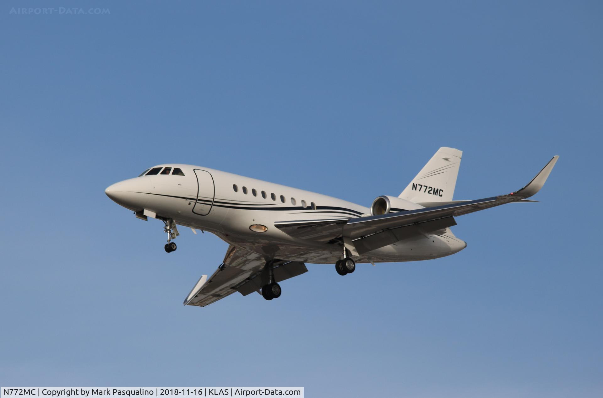 N772MC, 2008 Dassault Falcon 2000EX C/N 150, Falcon 2000EX