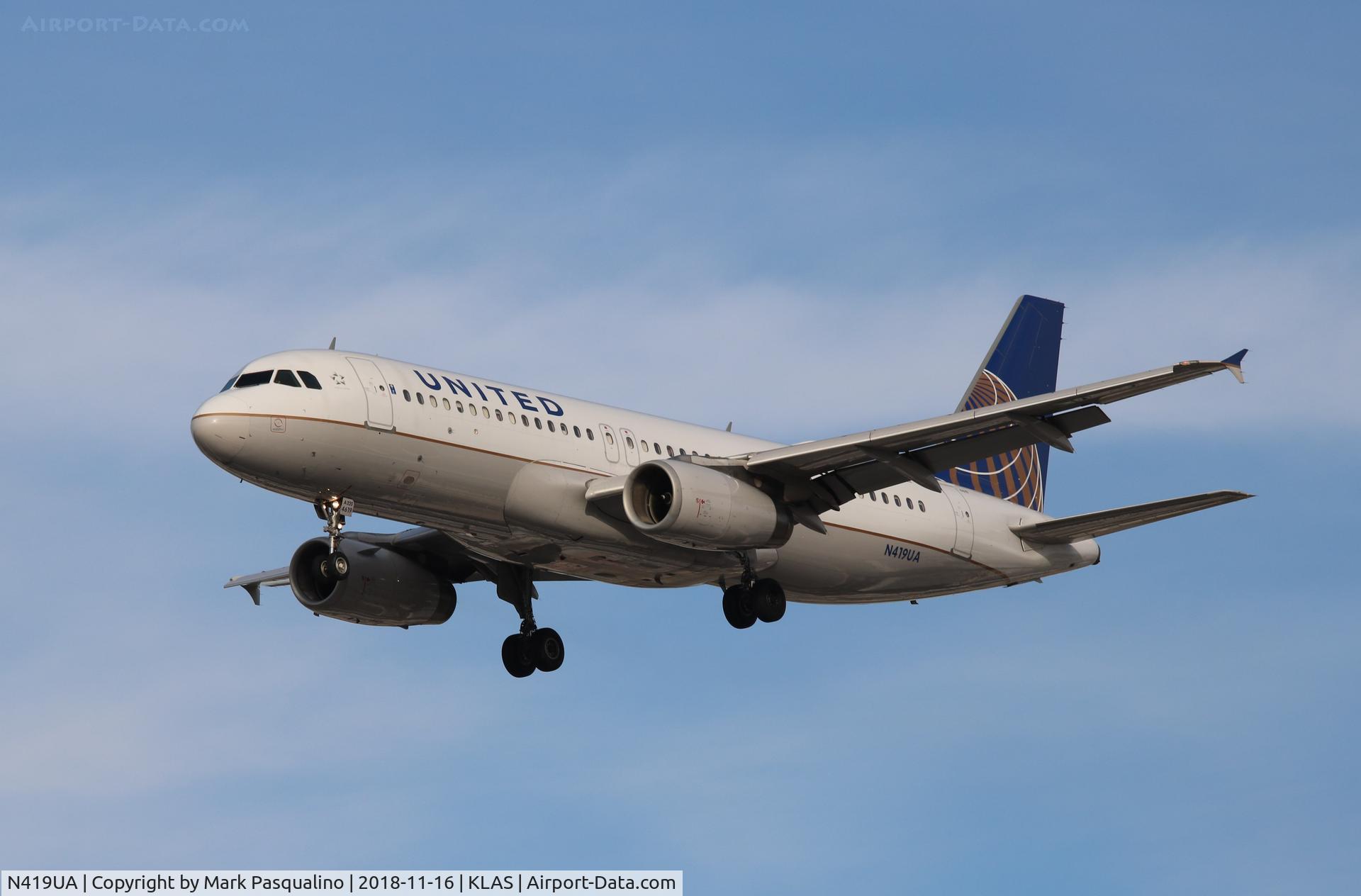 N419UA, 1994 Airbus A320-232 C/N 487, Airbus A320-232