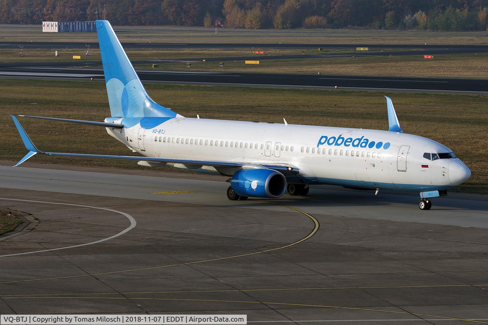 VQ-BTJ, 2014 Boeing 737-8LJ C/N 39950, 
