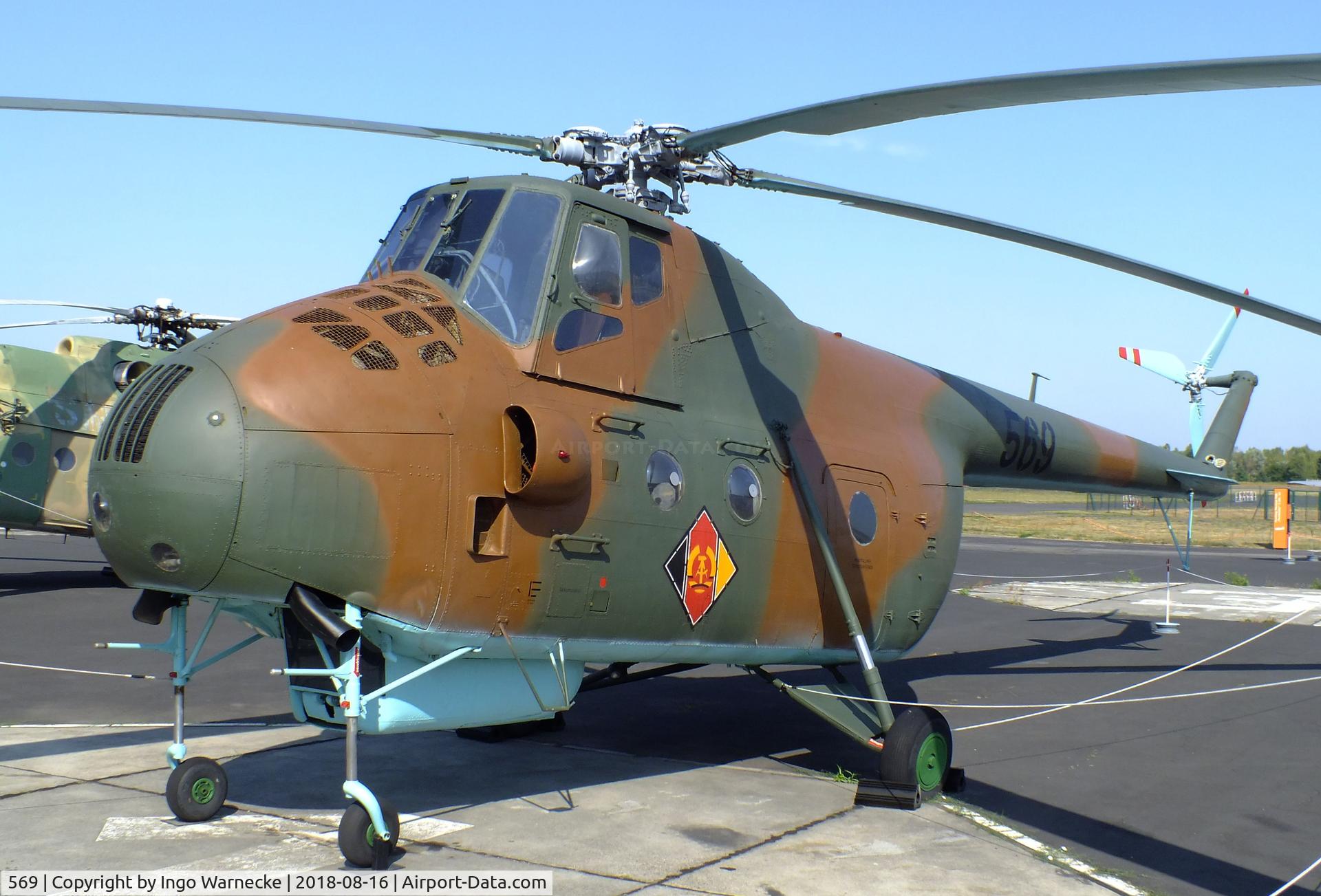 569, 1963 Mil Mi-4A Hound C/N 13146, Mil Mi-4A HOUND at the Luftwaffenmuseum (German Air Force museum), Berlin-Gatow
