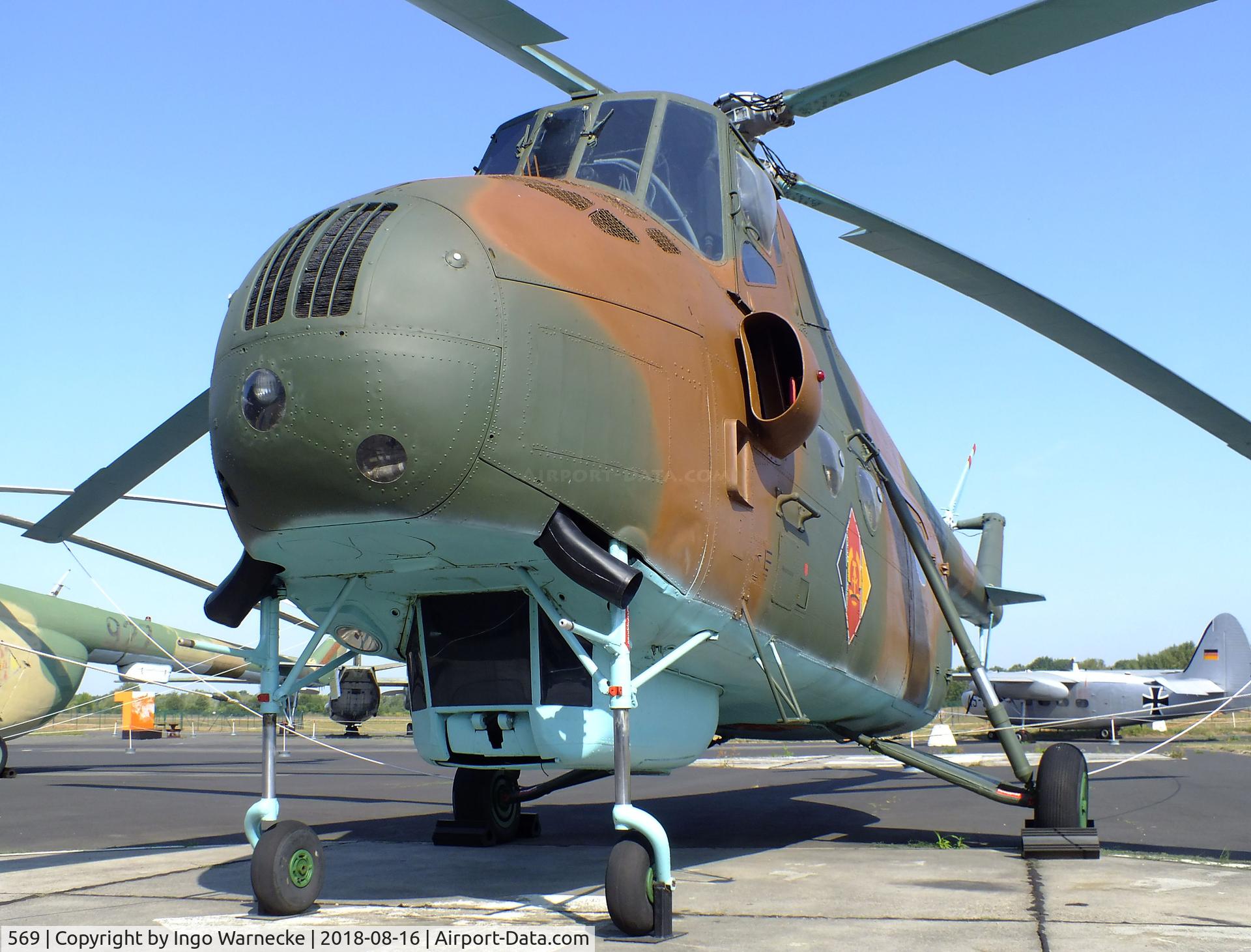 569, 1963 Mil Mi-4A Hound C/N 13146, Mil Mi-4A HOUND at the Luftwaffenmuseum (German Air Force museum), Berlin-Gatow