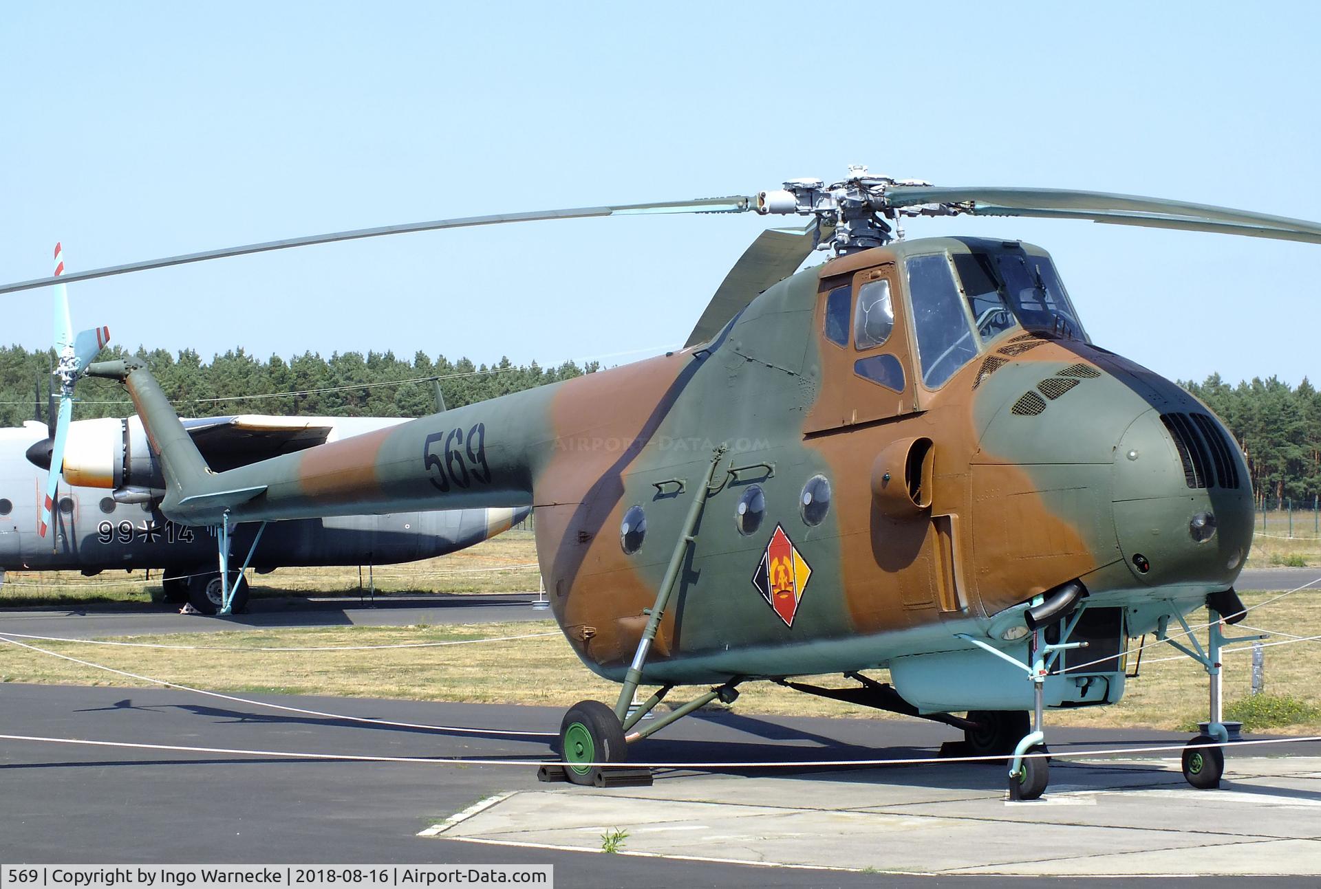 569, 1963 Mil Mi-4A Hound C/N 13146, Mil Mi-4A HOUND at the Luftwaffenmuseum (German Air Force museum), Berlin-Gatow