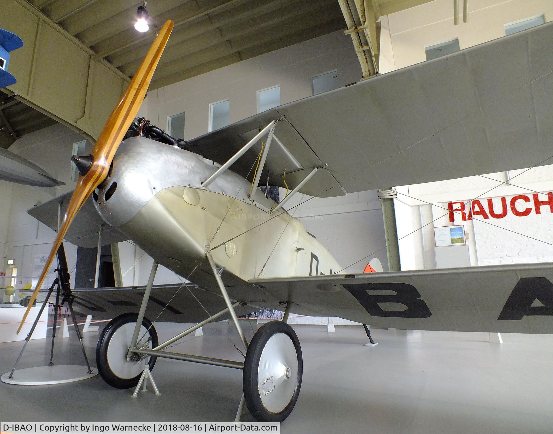 D-IBAO, Halberstadt CL.IV C/N 4205, Halberstadt CL IV civil conversion at the Luftwaffenmuseum (German Air Force museum), Berlin-Gatow