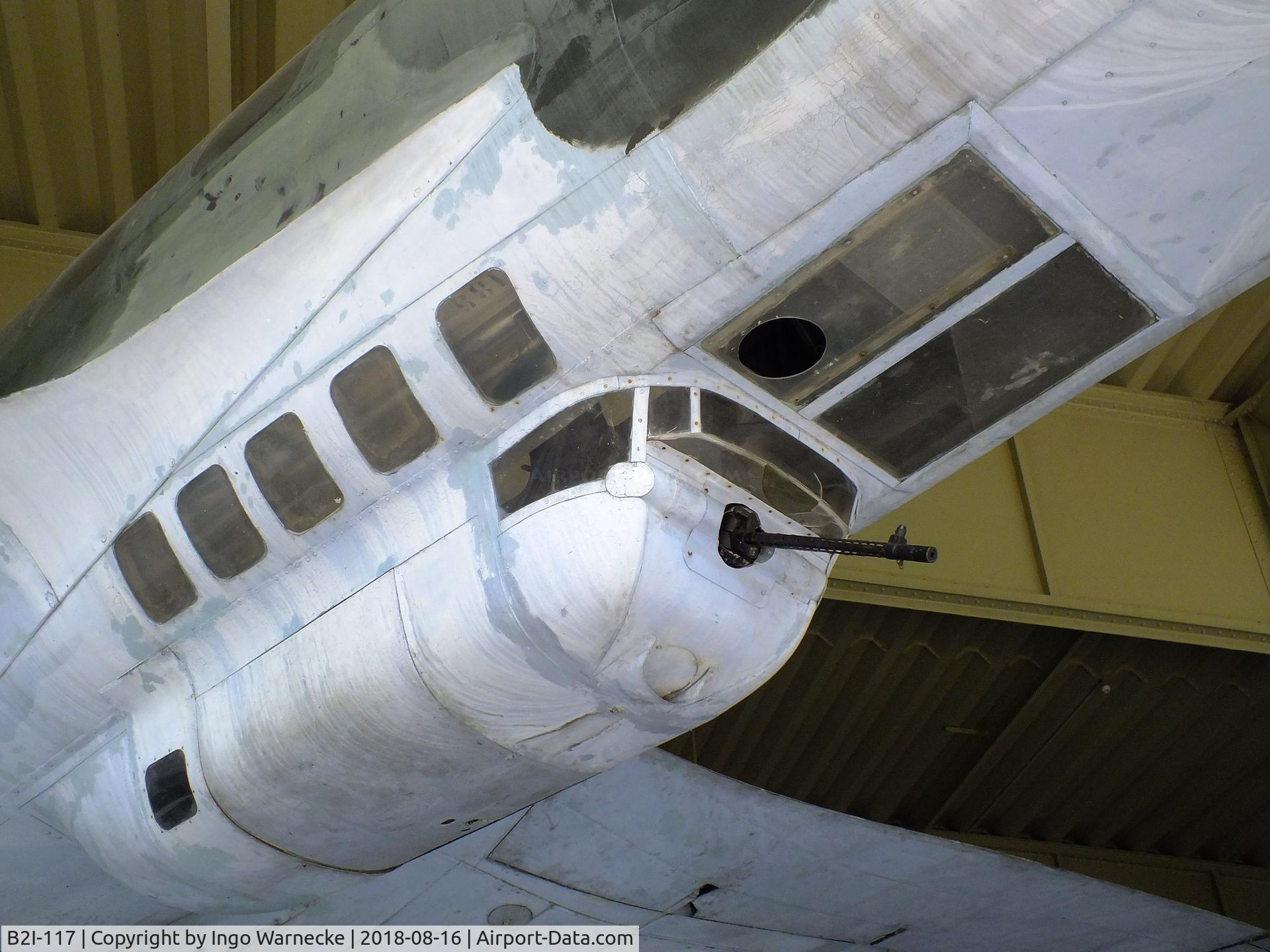 B2I-117, CASA 2-111D C/N 125, CASA 2.111D, posing as a Heinkel He 111 at the Luftwaffenmuseum (German Air Force museum), Berlin-Gatow