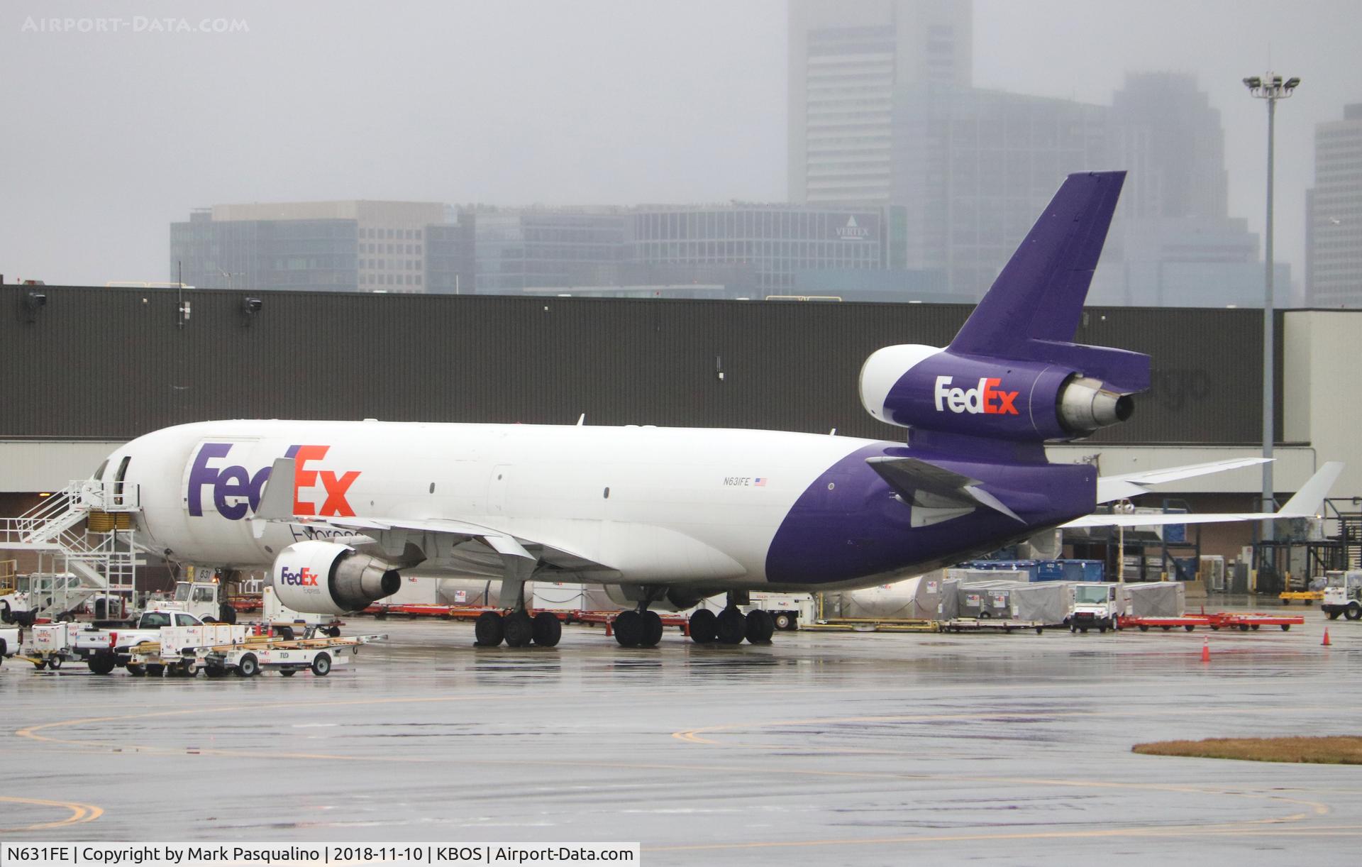 N631FE, 1991 McDonnell Douglas MD-11F C/N 48454, MD-11F
