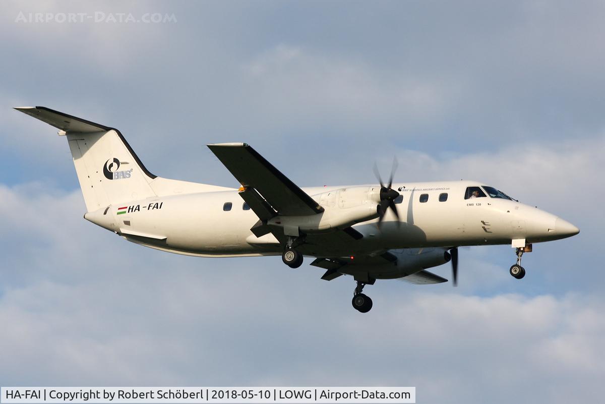 HA-FAI, 1989 Embraer EMB-120ER Brasilia C/N 120123, HA-FAI @ LOWG