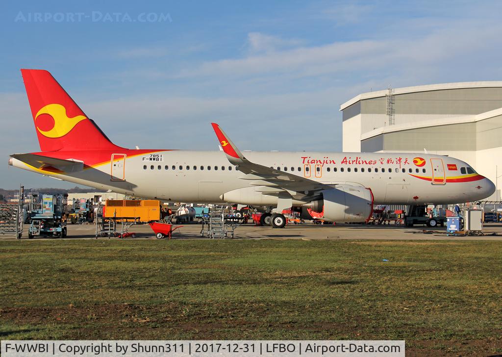F-WWBI, 2017 Airbus A320-271N C/N 7851, C/n 7851 - To be B-8660 but ntu... Repainted in Spirit Airlines c/s in 2018