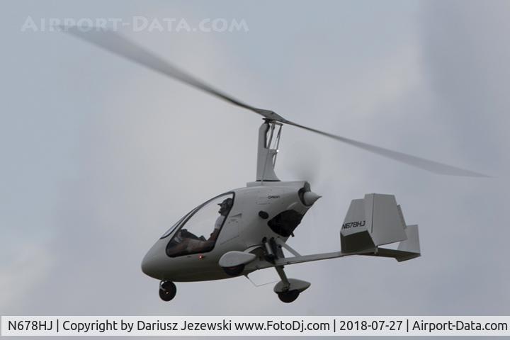 N678HJ, 2018 Magni Gyro M-24 Orion C/N 24-17-0944, Magni M-24 Orion  C/N 24170944, N678HJ