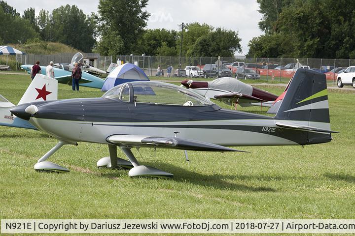 N921E, 2015 AMBROSE DAVID R RV-8A C/N 81704, Vans RV-8A  C/N 81704, N921E