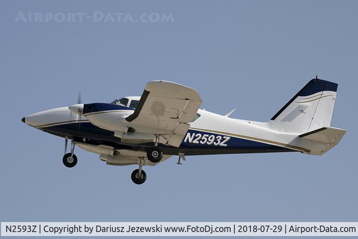 N2593Z, 1980 Piper PA-23-250 Apache C/N 27-8154007, Piper PA-23-250 Apache  C/N 27-8154007, N2593Z
