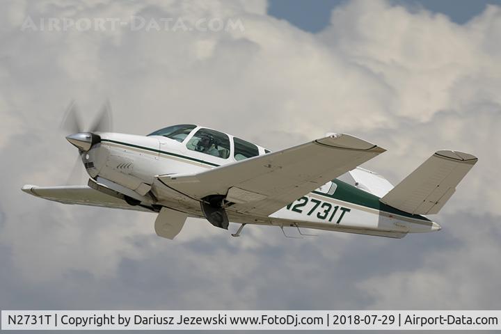 N2731T, 1967 Beech V35 Bonanza C/N D-8454, Beech V35 Bonanza  C/N D-8454, N2731T